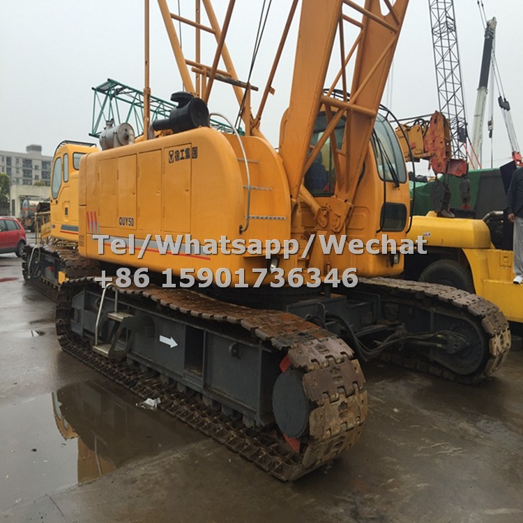 Used Official QUY50 Crawler Crane 50 ton For Sale